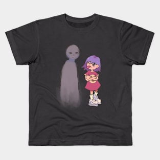 I'm not scared of monsters! Ver. 1 (transparent) Kids T-Shirt